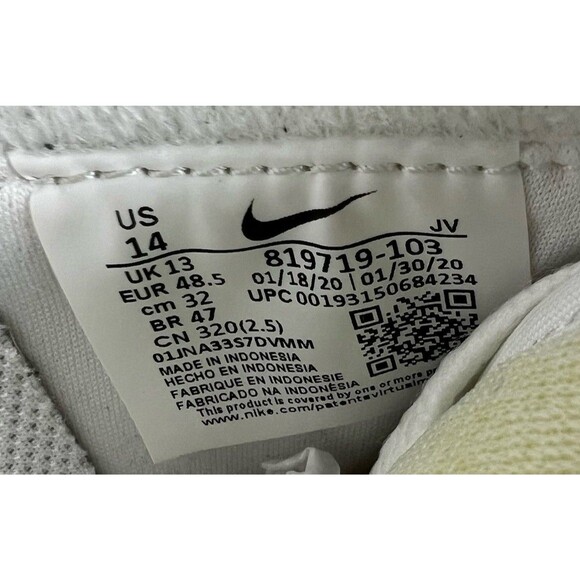 Nike Cortez OG Forrest Gump Mens Size 14 White Leather Sneakers Shoes 819719-103 - Picture 11 of 11